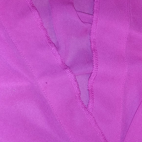 Pink see thru blouse - Picture 7 of 7